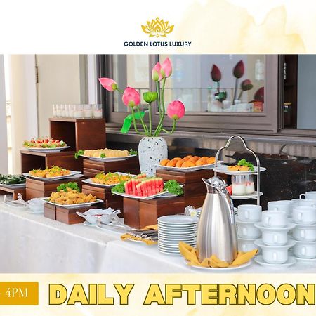 Golden Lotus Luxury Hotel Danang - Complimentary Daily Afternoon Tea Exterior foto