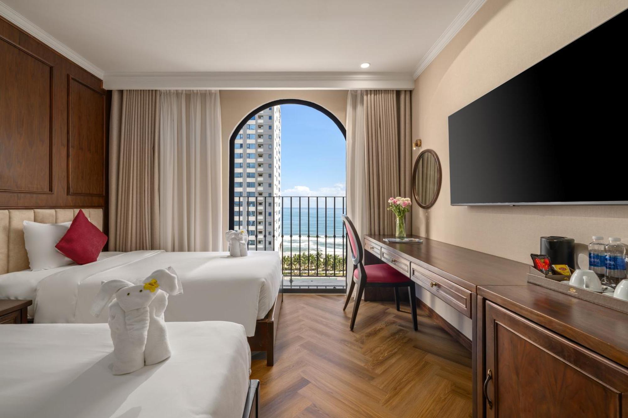 Golden Lotus Luxury Hotel Danang - Complimentary Daily Afternoon Tea Exterior foto
