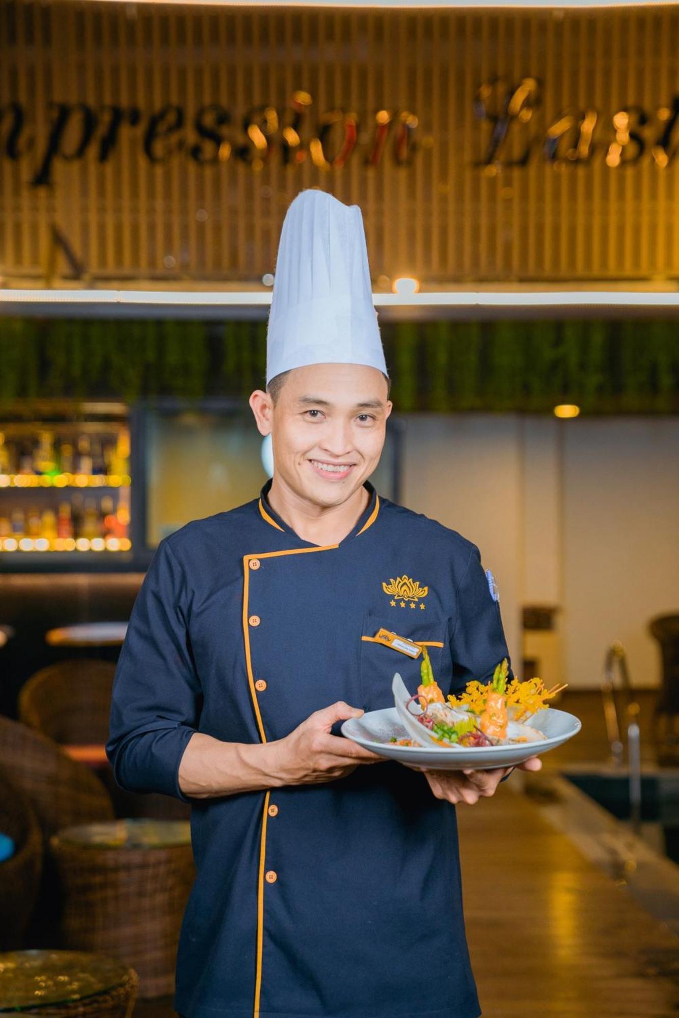 Golden Lotus Luxury Hotel Danang - Complimentary Daily Afternoon Tea Exterior foto