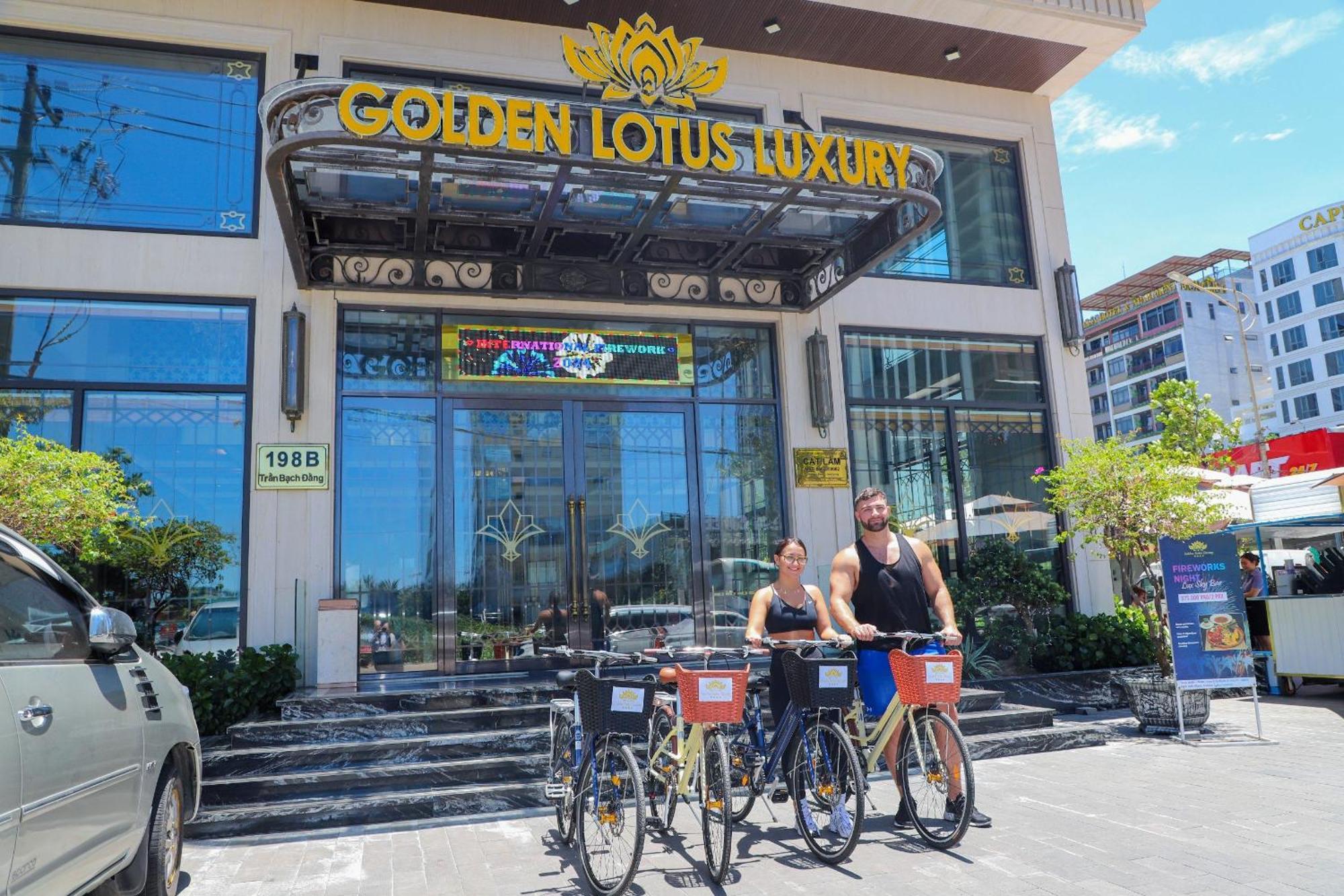 Golden Lotus Luxury Hotel Danang - Complimentary Daily Afternoon Tea Exterior foto